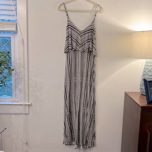 Ella Moss Patterned Maxi Dress Size Small